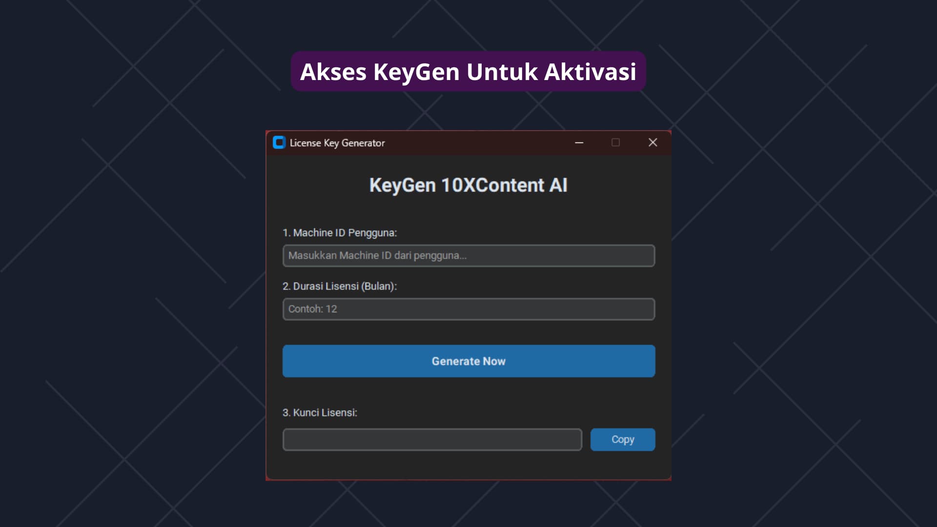 License Key Generator