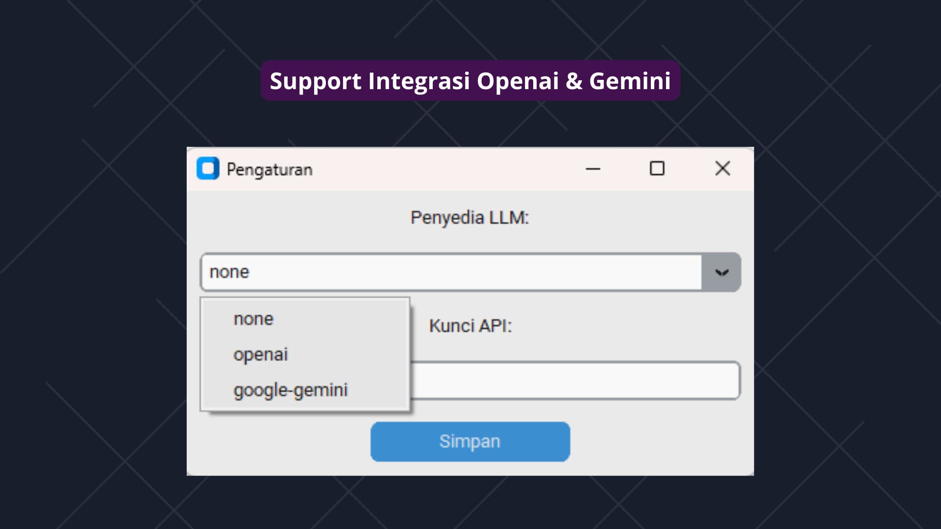 Integrasi LLM